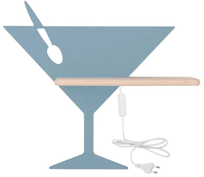 Modré LED nástenné svietidlo Piccolo – Candellux Lighting