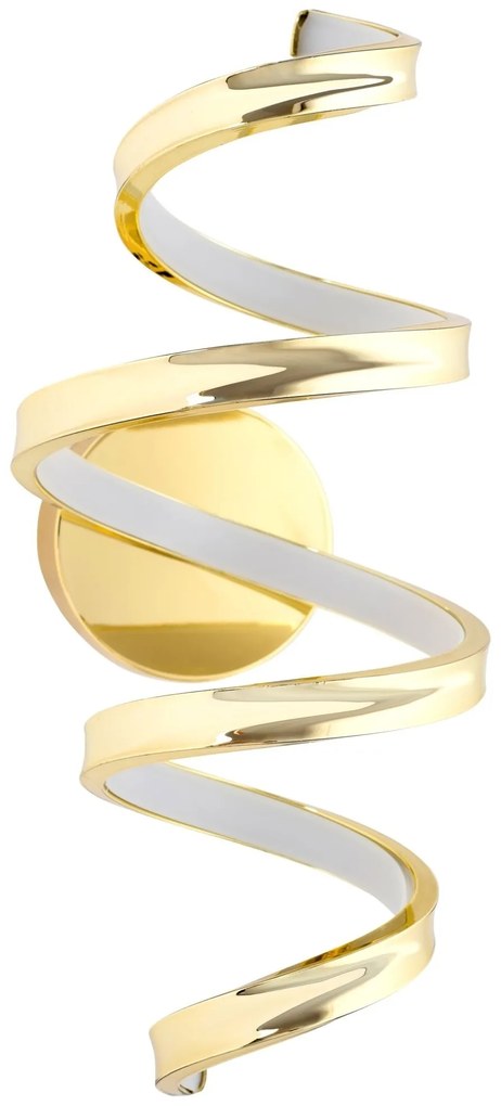 Nástenná lampa LED SPRING APP827-W zlatá