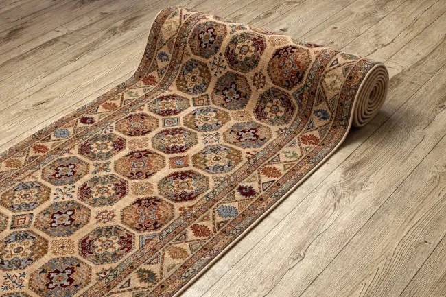 Behúň KESHAN 7874/53555 béžový / terakota