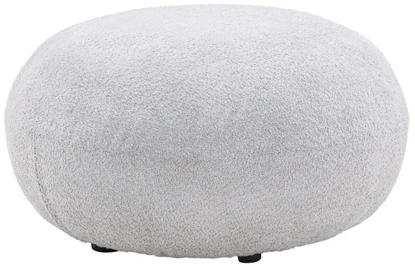Taburet BOLOGNA priemer 74 cm, svetlo sivý