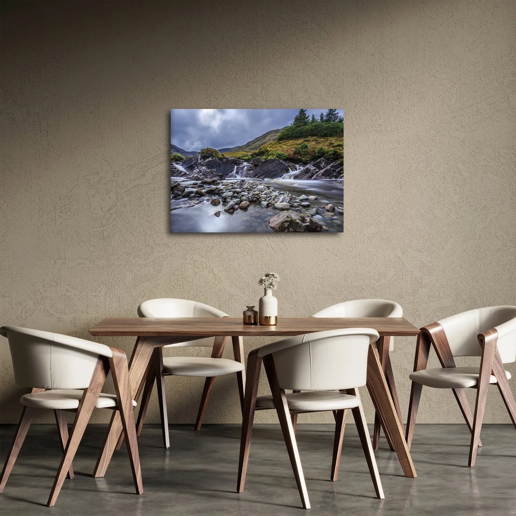 Obraz plynúcej vody (70x50 cm)