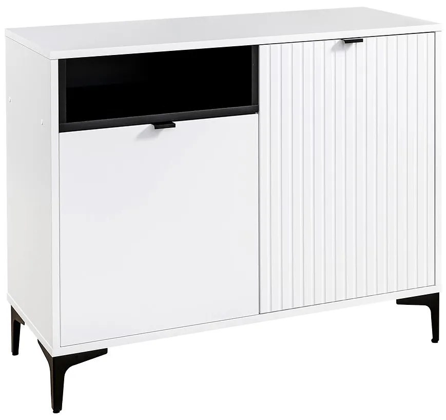 Komoda Fabio 2D doska biela