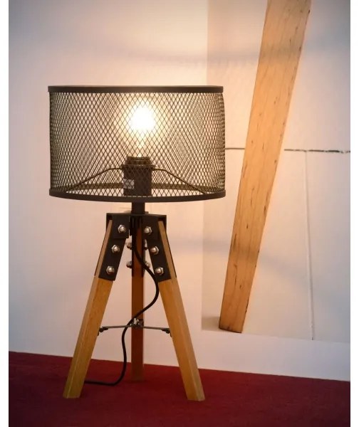 Lucide 20508/81/30 - Stolná lampa ALDGATE 1xE27/40W/230V