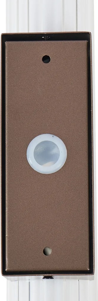 Retro Nástenné svietidlo Bronzové 40,4 cm Vrátane LED IP44 - Coco