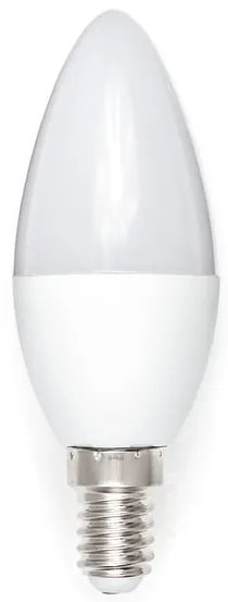 MILIO LED žiarovka C37 - E14 - 7W - 620 lm - studená biela