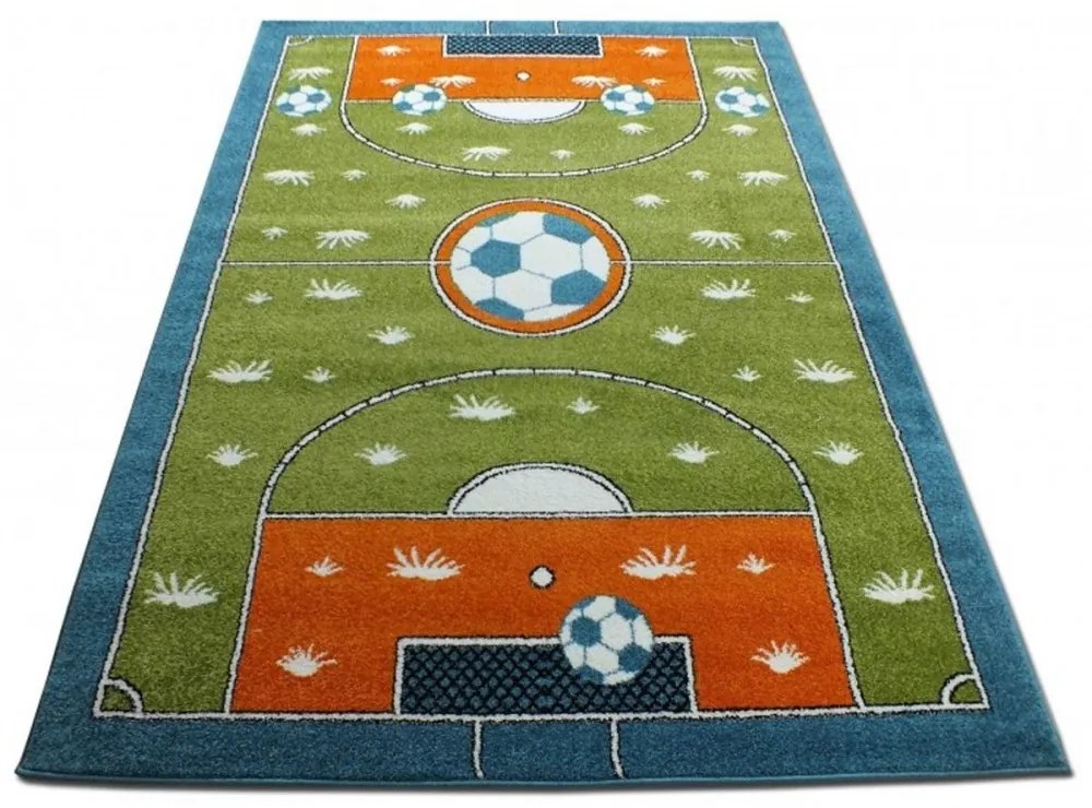 Detský koberec Futbalové ihrisko zelený, Velikosti 240x330cm