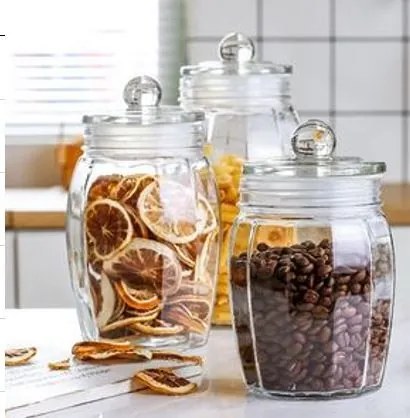 Sklenená dóza ELISE 1,2 l
