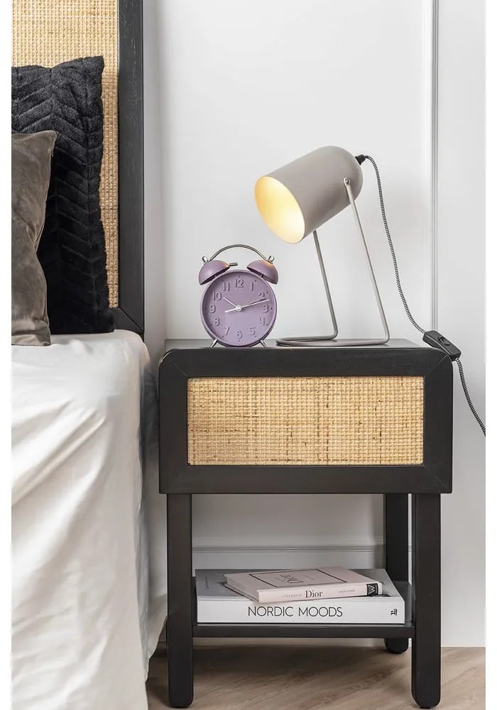 Sivá stolná lampa Leitmotiv Enchant