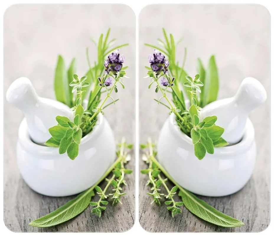 WENKO 2521420100 - Kryt varnej dosky 52x30 cm pestrofarebný/šedý/priehľadný