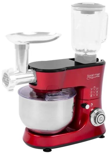 Kuchynský robot MagicHome, Lenotre, 1000W, 230V, 3v1, červeno-čierny