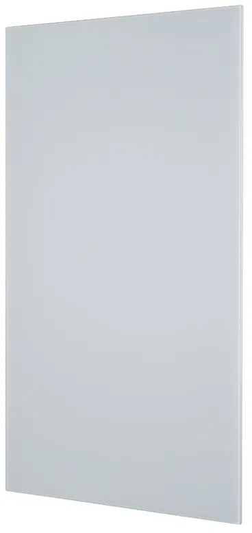 Sklenená magnetická tabuľa na stenu, 780 x 480 mm, biela