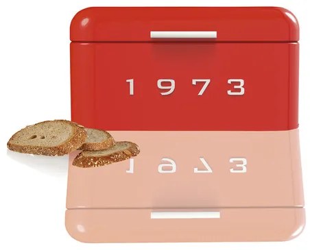 ERNESTO® Chlebník Retro 1973 (červená) (100364257)