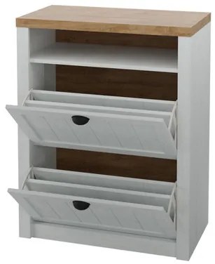 Nábytok do predsiene Patty 2 V, Farba:: sivá