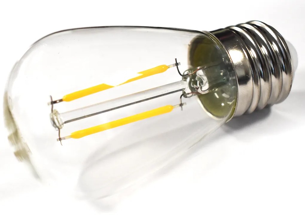 Dekoračná LED žiarovka E27 teplá 2700k 1,5w 100 lm