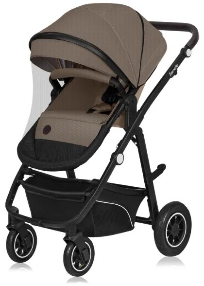 Lionelo - Kombinovaný kočík 3v1 BIANKA Beige Sand