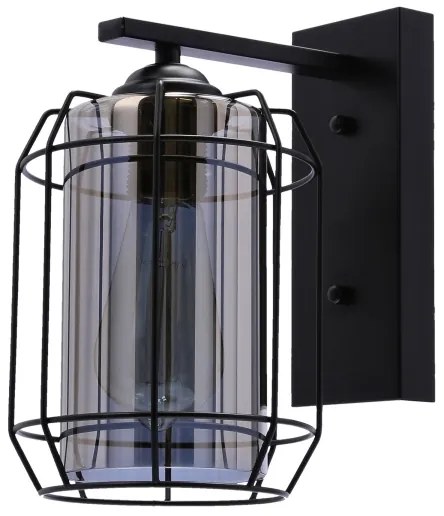 Nástenná lampa JONERA 1xE27/40W/230V čierna