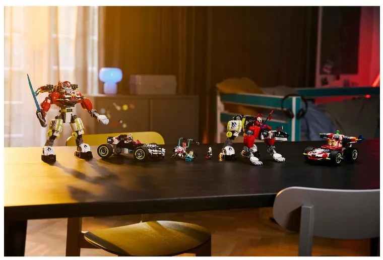 Lego®  DREAMZzz 71497 Cooperov tigrí robot a Zerov hot rod  (100396747)