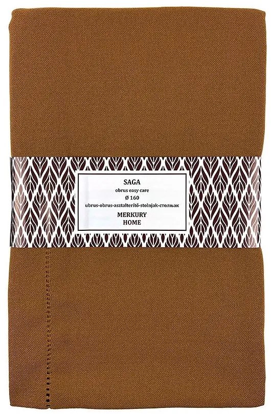 Obrus SAGA horčicová 160 easy care