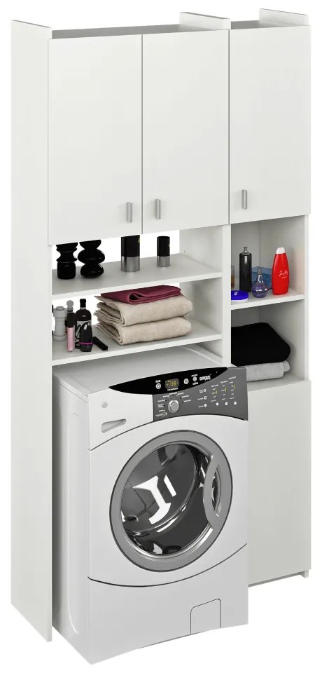 Skrinka nad práčku MIRALI, biela