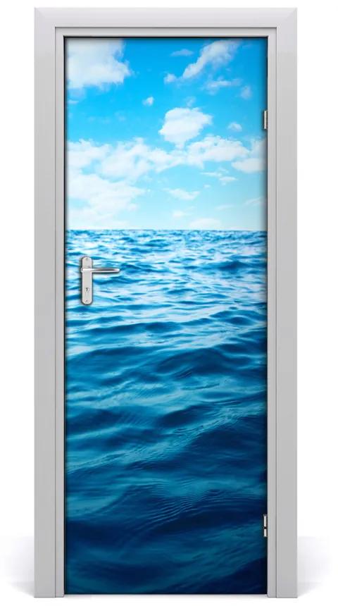 Fototapeta na dvere samolepiace morská voda 75x205 cm