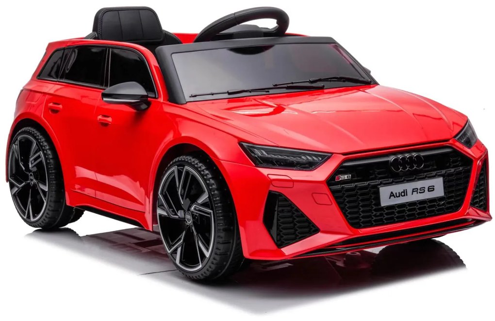 Elektrické autíčko Audi RS 6 červené