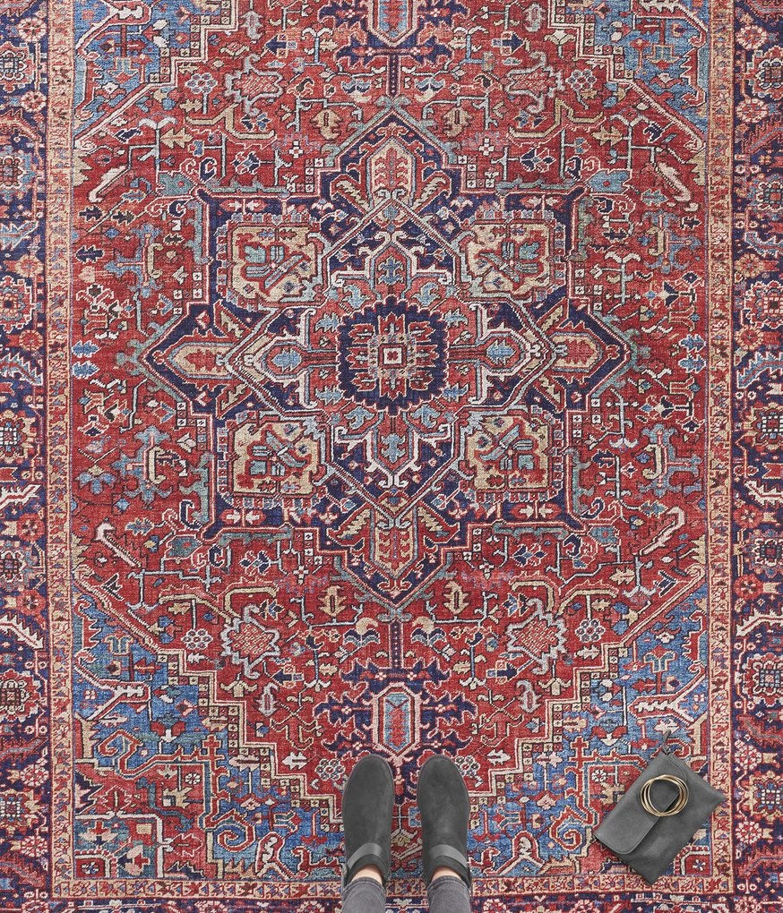 Nouristan - Hanse Home koberce Kusový koberec Asmar 104012 Orient / Red - 200x290 cm