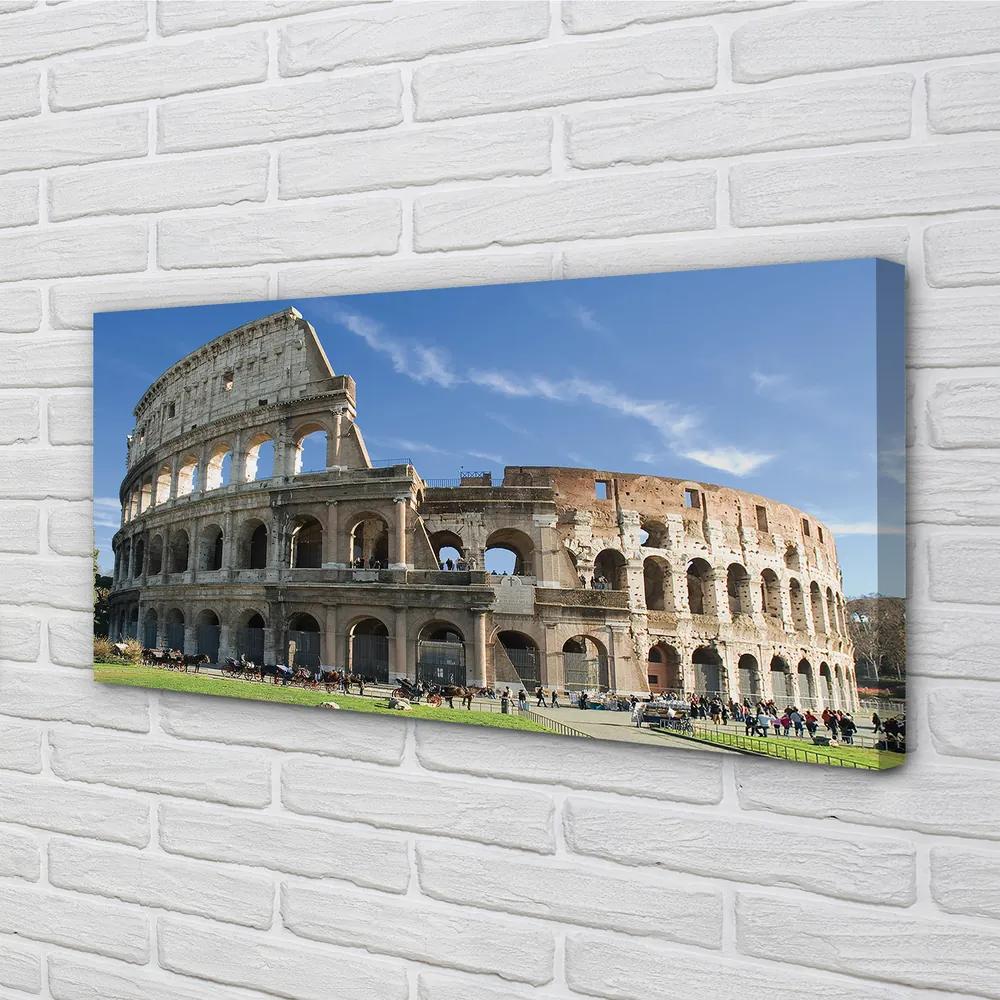 Obraz na plátne Rome Colosseum 125x50 cm