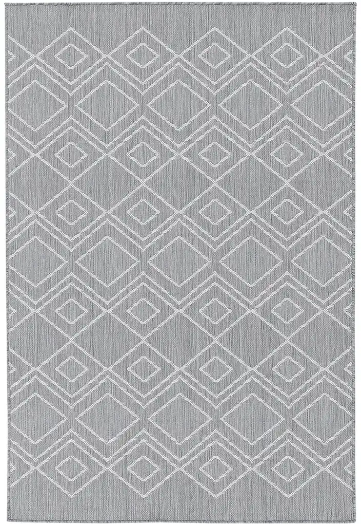 Koberce Breno Kusový koberec REDUCE 28301/034, sivá, viacfarebná,80 x 150  cm | BIANO