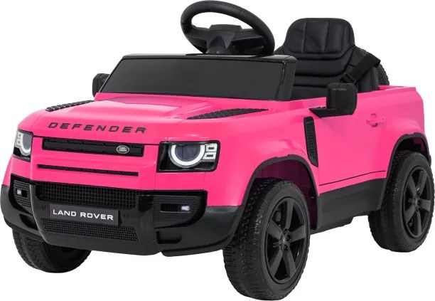Elektrické autíčko Land Rover Defender ružové