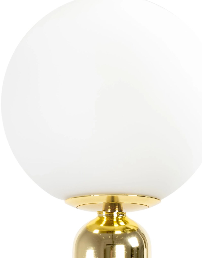 Toolight Toolight, podlahová lampa 1xE27 APP928-1F, zlatá-biela, OSW-09566