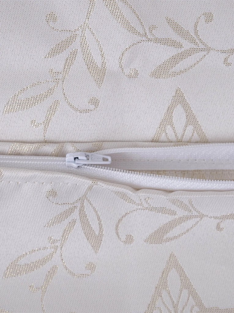 Lurexová Vianočná obliečka na vankúš Hviezdna noc - 40 × 40 cm