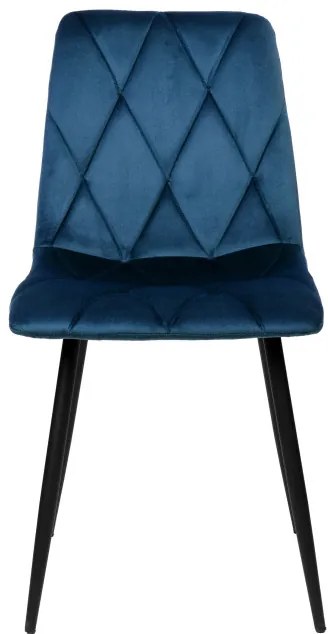 Jedálenská stolička MADISON zamatová, granátová
