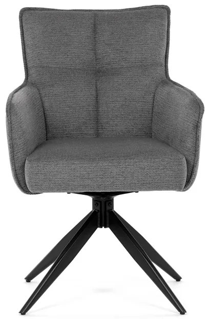 Autronic BONTEC Jedálenská stolička, sivá, látka, DCH-P3170 GREY2 Farba: Šedá