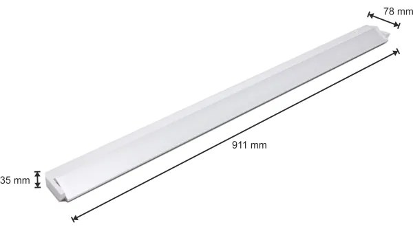 LED Podlinkové svietidlo LED/15W/230V biela