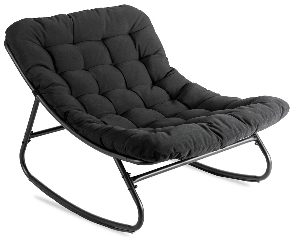 PROXIMA.store - Relaxačné hojdacie kreslo AURORA FARBA: sivá