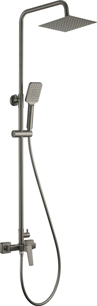 Deante Blur, sprchový súprava s hlavovou a ručnou sprchou, grafitová, DEA-NQL_D4XM