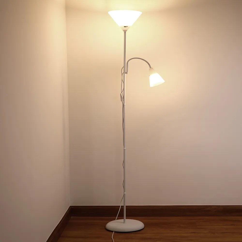 InternetovaZahrada Stojacia lampa Alissa - biela