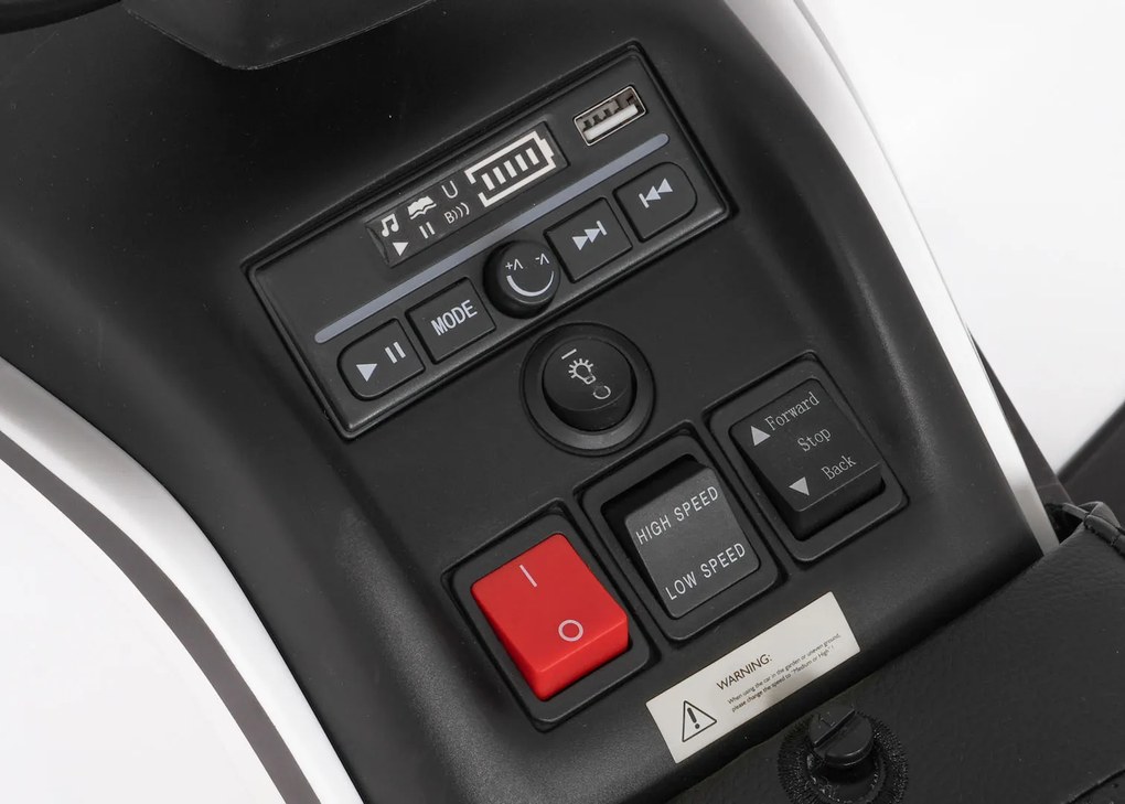 Ramiz Štvorkolka Fast Wheel Biela