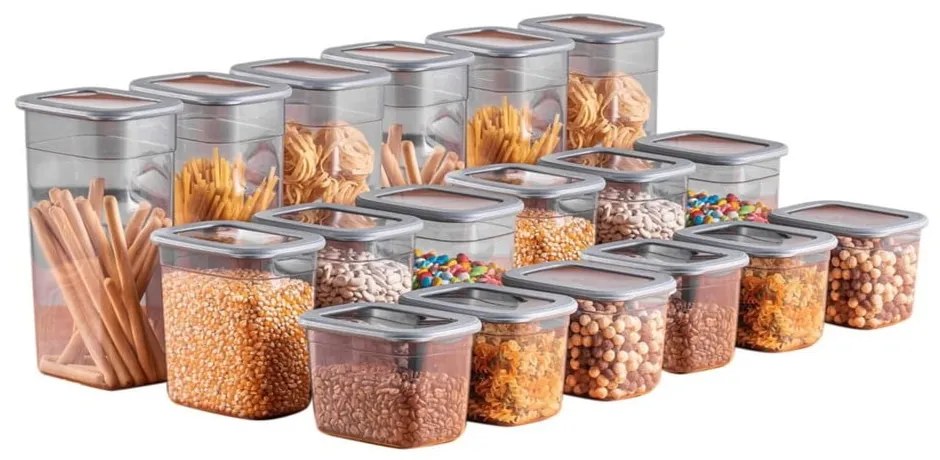 Dózy v súprave 18 ks na potraviny – Hermia