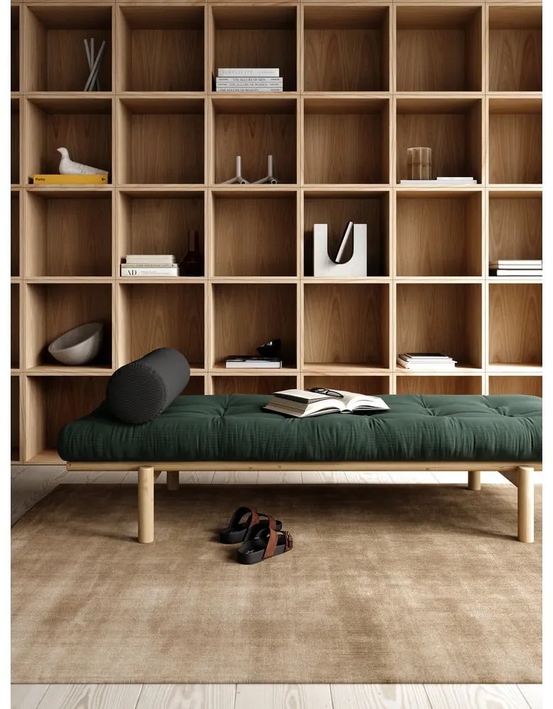 Posteľ v horčicovohnedej farbe Next – Karup Design