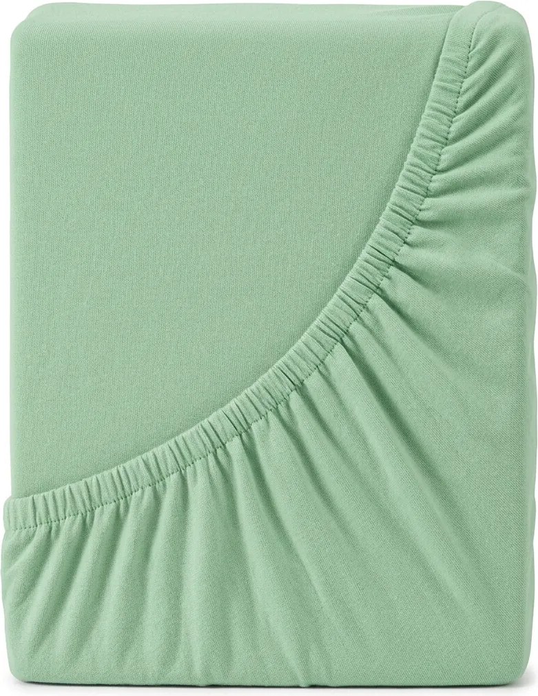 4Home jersey prestieradlo Lycra zelená, 90 x 200 cm