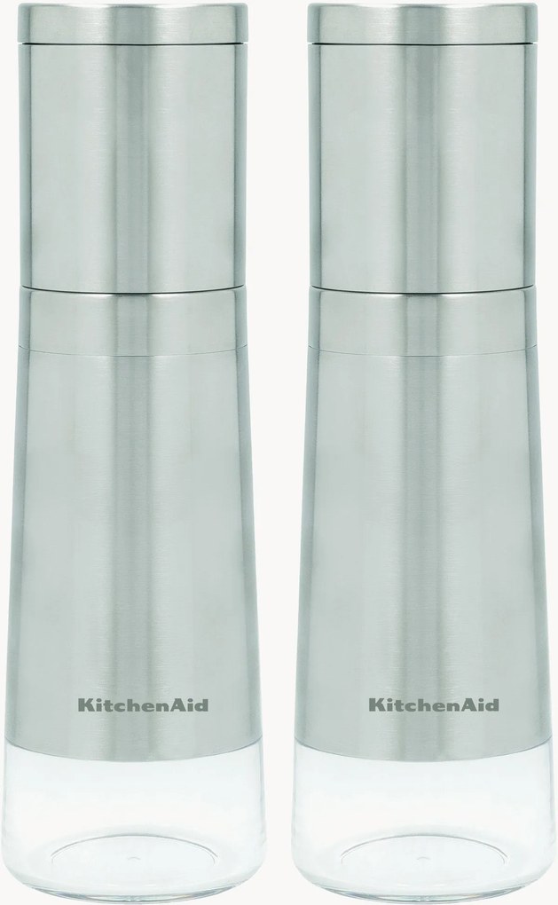 Mlynčeky na soľ a korenie KitchenAid, 2 ks
