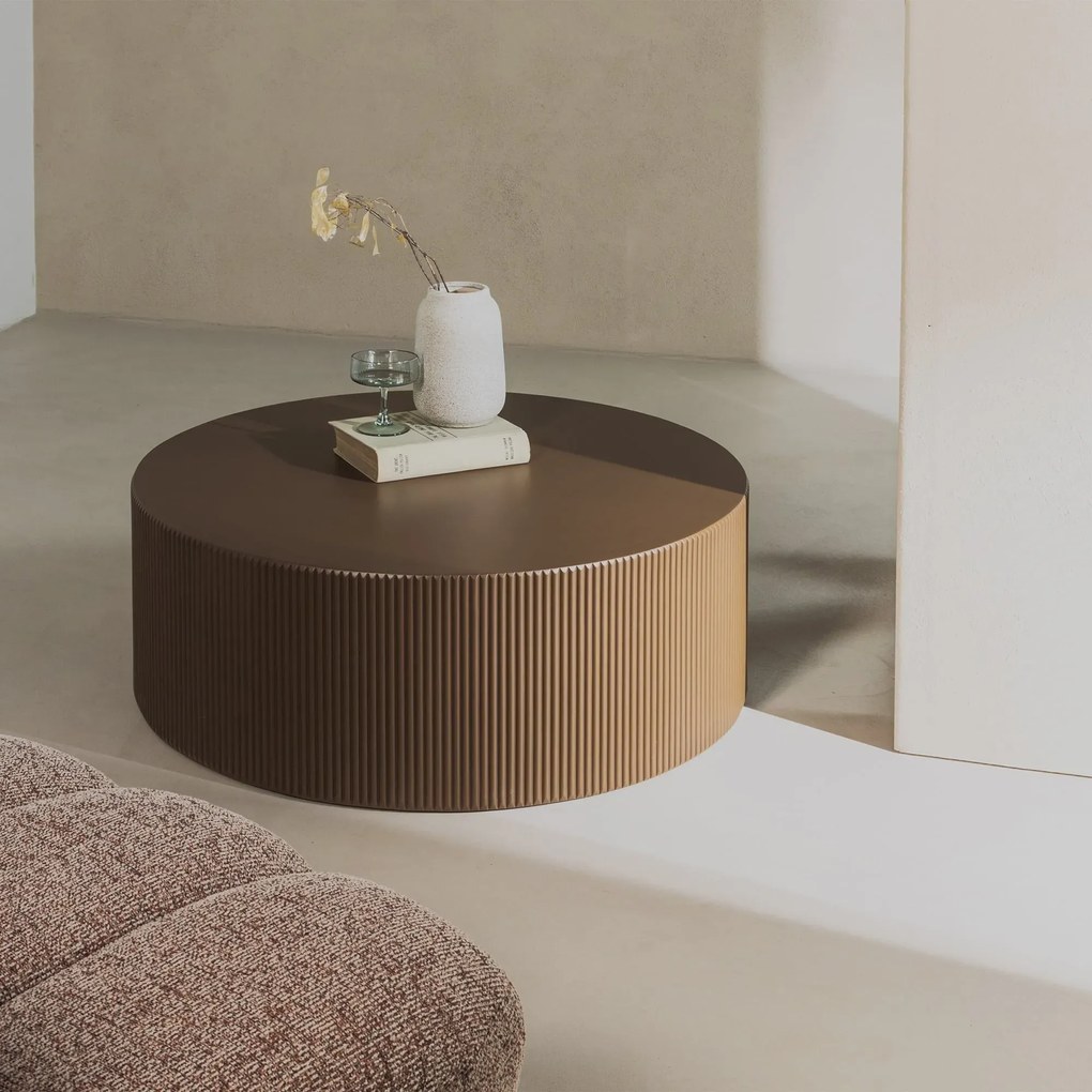 Konferenčný stolík Ermanno 90 cm mocha