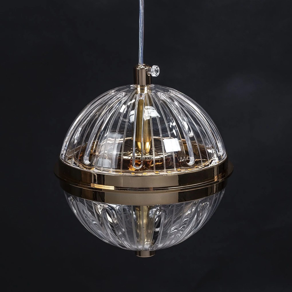 Toolight Toolight, stropné svietidlo 50cm, 80W, 4000K, 5000lm, G142-CP, zlatá, OSW-02612