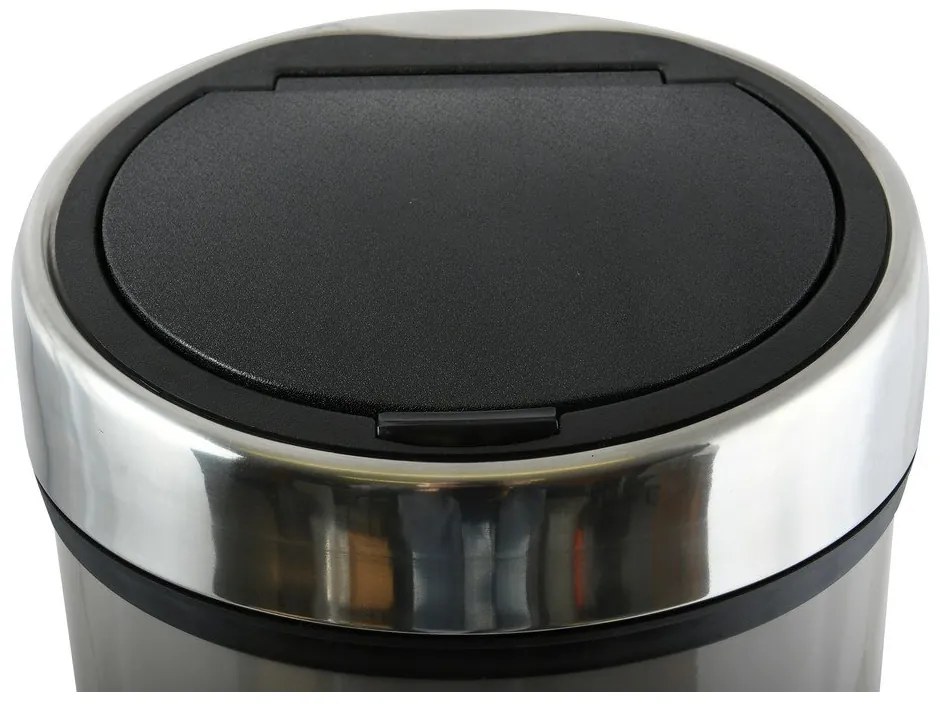 Taupe dotykový oceľový odpadkový kôš 30 l – MSV