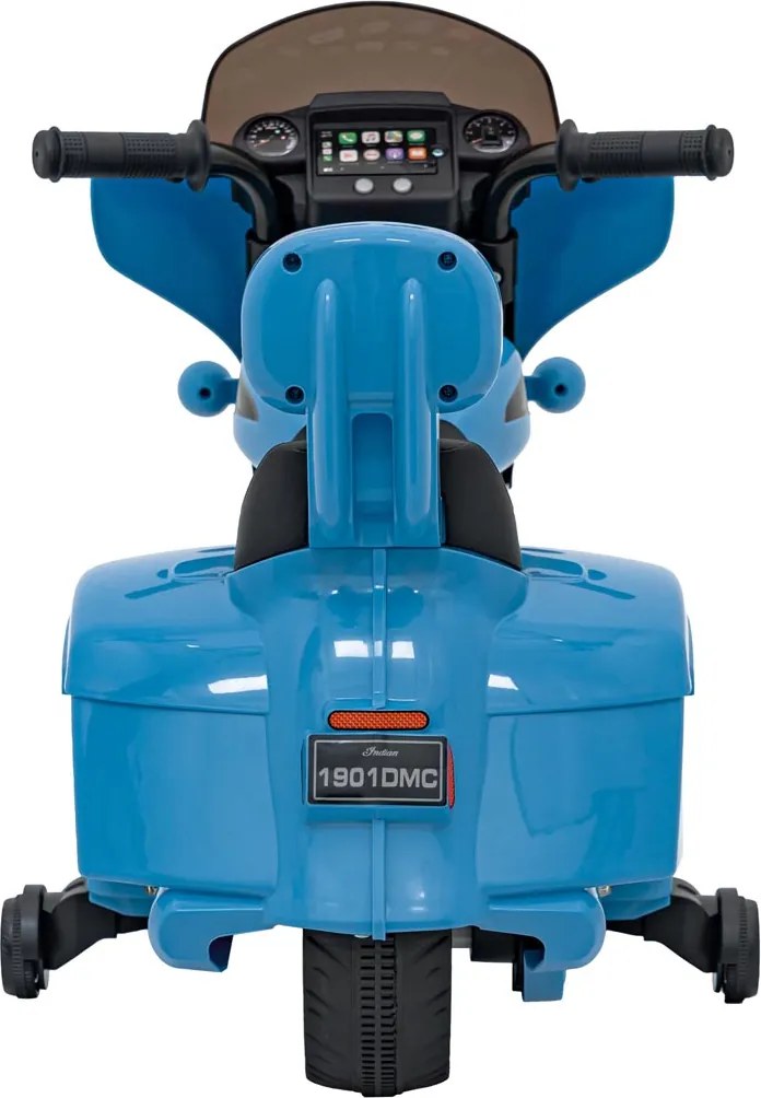 Ramiz Modré vozidlo Chopper INDIAN