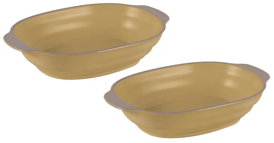 Zapekacie misy z kameniny v súprave 2 ks 14x21 cm Clyde – Ladelle