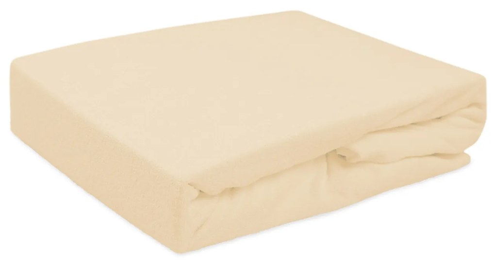 FROTÉ PRESTIERADLO PREMIUM 200X220 CM SVETLOBÉŽOVÉ