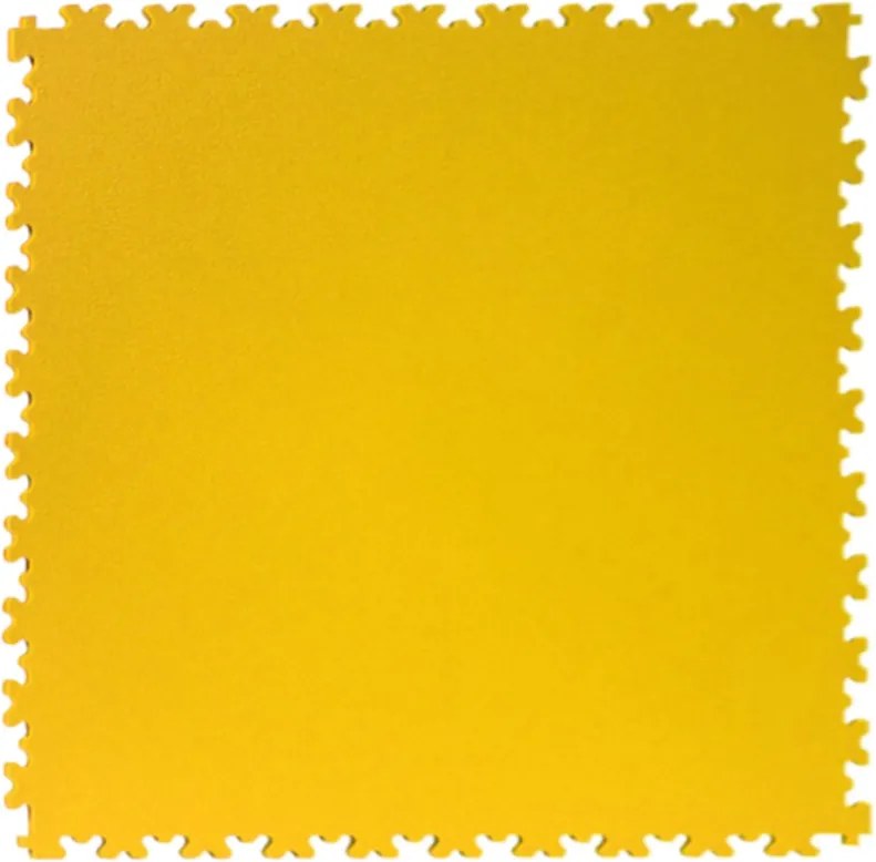 Gerflor Vinylový modulový štvorec R-Tile 1018 Yellow - 50,3x50,3 cm
