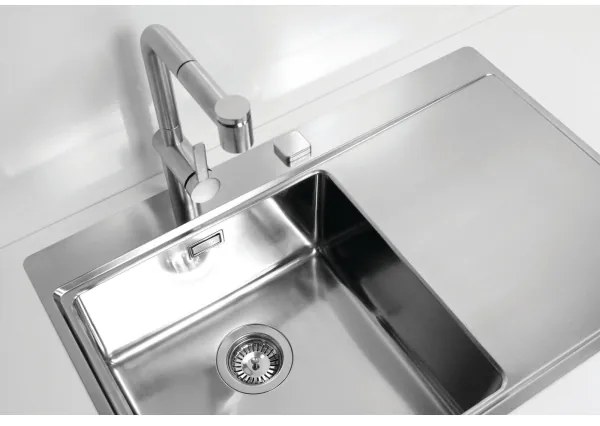 ALVEUS 1103610 - Kuchynský drez PURE 79x52,5 cm satin, ľavý